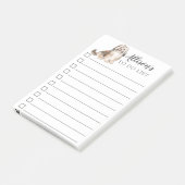 Havanese Dog gepersonaliseerd om Post-it opmerking Post-it® Notes (Schuin)