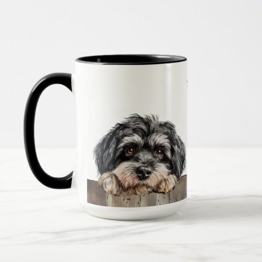 Havanese Dog Mok (Links)