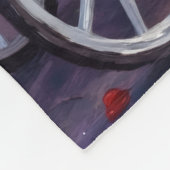 Havanese Dog Valentine's Day Fleece Deken (Hoek)