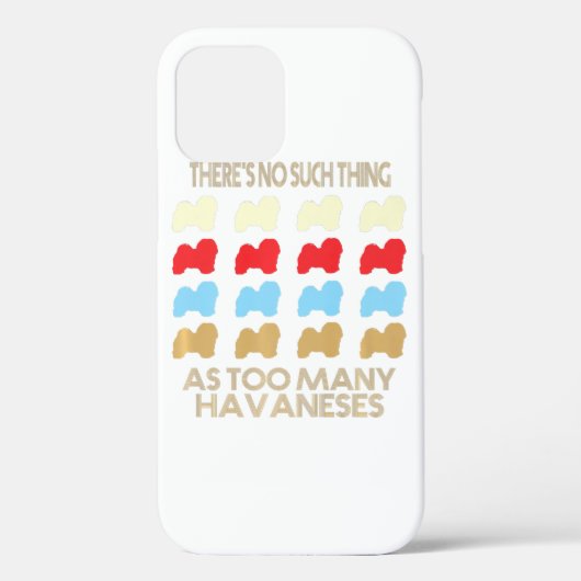 Havanese Dogs Premium Case-Mate iPhone Case (Achterkant)