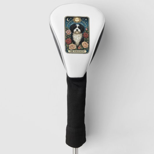 Havanese Golfheadcover (Voorkant)