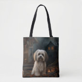 Havanese Halloween eng Draagtas (Voorkant)