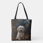 Havanese Halloween eng Draagtas (Achterkant)