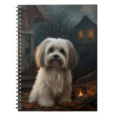 Havanese Halloween eng Notitieboek (Voorkant)