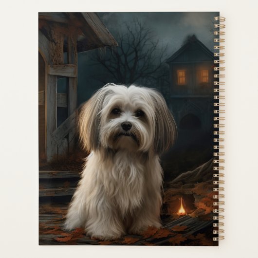 Havanese Halloween eng Planner (Achterkant)
