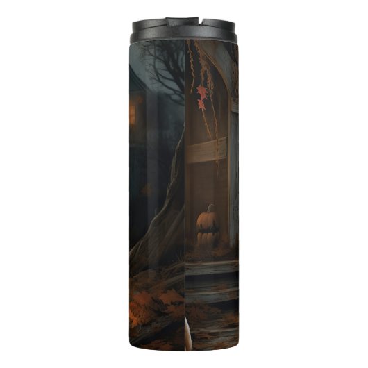 Havanese Halloween eng Thermosbeker (Achterkant)