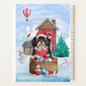 Havanese hond in het sneeuwbalhuis planner (Achterkant)