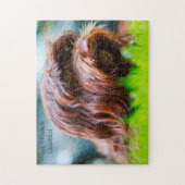 Havanese Hond. Legpuzzel (Verticaal)