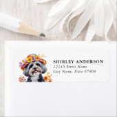 Havanese Hond Retouradres Labels (Insitu)