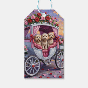 Havanese Hond Valentijnsdag  Cadeaulabel
