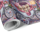 Havanese Hond Valentijnsdag Cadeaupapier (Rol Hoek)