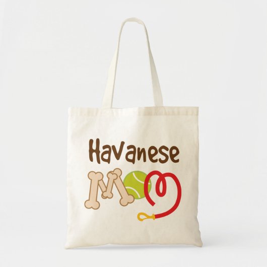 Havanese Hondenras Mam Gift Tote Bag (Voorkant)