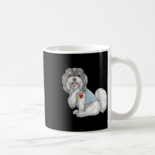Havanese I Love Mom Tattoo Dog Shirt Funny Mothers Koffiemok