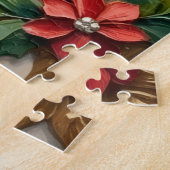 Havanese Illuminated Manuscript Christmas Hat Legpuzzel (Zijkant)