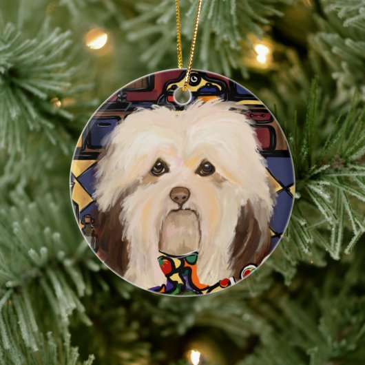 HAVANESE KERAMISCH ORNAMENT (Boom)