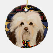 HAVANESE KERAMISCH ORNAMENT (Voorkant)