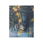 Havanese Kerst Feestelijke Reis Notitieblok (Gedraaid)