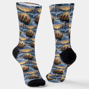 Havanese Kerstboot Vakantie Sokken