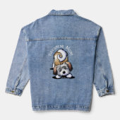 Havanese KiniArt Denim Jas Jacket (Achterkant)