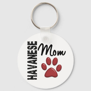 Havanese mama 2 sleutelhanger