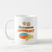 Havanese mammie Hondenras Gift Koffiemok (Links)