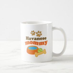 Havanese mammie Hondenras Gift Koffiemok