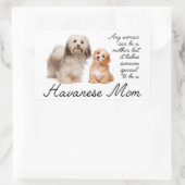 Havanese Moeder Stickers (Tas)