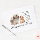Havanese Moeder Stickers (Envelop)