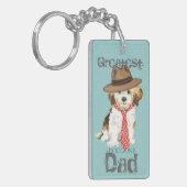 Havanese pa sleutelhanger (Voorkant Links)
