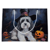 Havanese pompoenen Halloween eng Groot Cadeauzakje (Voorkant)