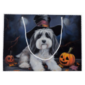 Havanese pompoenen Halloween eng Groot Cadeauzakje (Achterkant)
