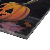 Havanese pompoenen Halloween eng Snijplank (Hoek)