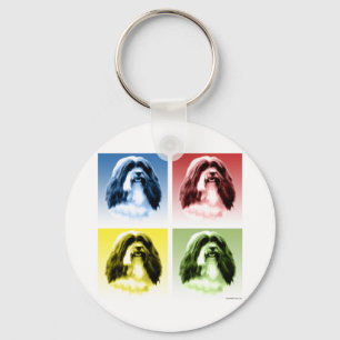 Havanese Pop Sleutelhanger