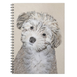 Havanese Puppy Schilderij - Mooie Originele Honden Notitieboek