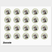 Havanese ronde Stickers (Vel)