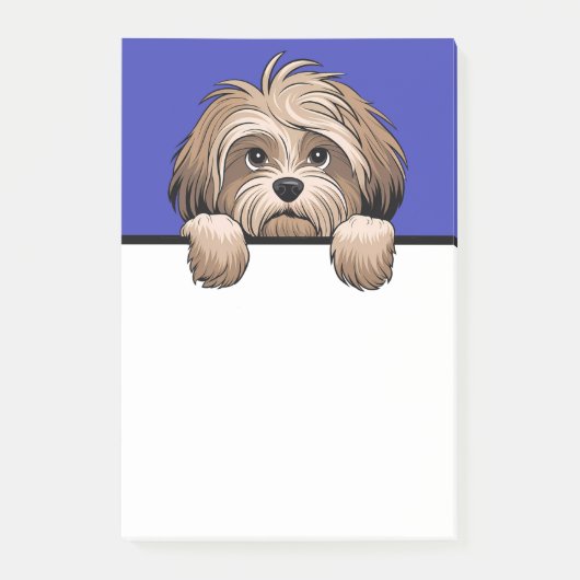Havanese Schattigee Havanese Puppy Hondenliefhebbe Post-it® Notes (Voorkant)