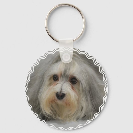 Havanese Sleutelhanger (Voorkant)
