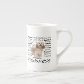 Havanese Traits Bone China Mok (Rechts)