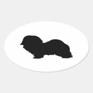 havanesse silhouet ovale sticker