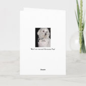 Havanezer Happy Birthday Kaart (Achterkant)