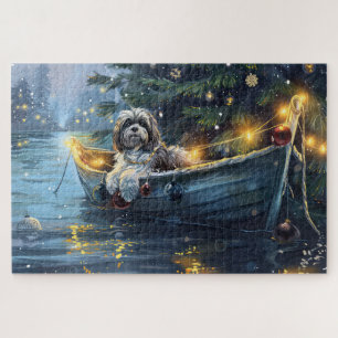 Havanezer Kerst Feestelijke Reis Legpuzzel