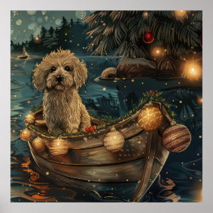 Havanezer Kerst Feestelijke Reis Poster