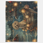 Havanezer Kerstfeest reis Fleece Deken (Voorkant)