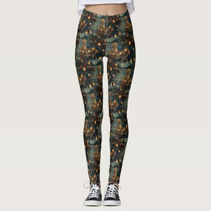 Havanezer Kerstfeest reis Leggings