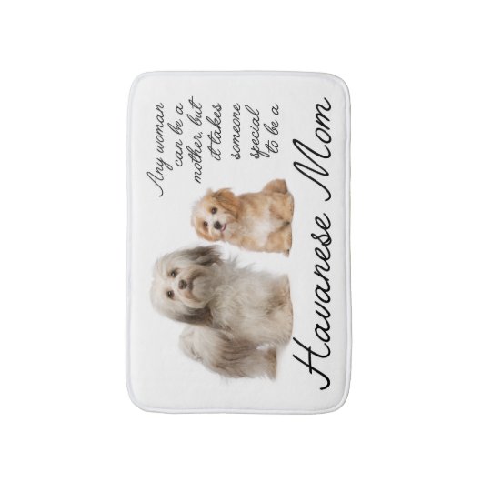 Havanezer Mom Bath Mat (Voorkant Verticaal)