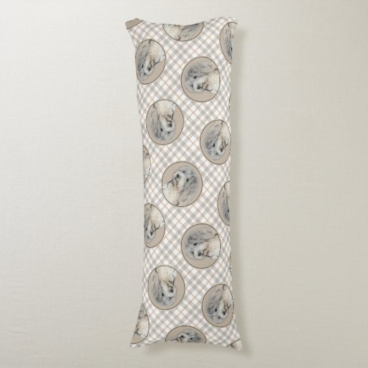 Havanezer Puppy, Havanezer, Cubaanse Bichon, Bicho Lichaamskussen (Voorkant Verticaal)