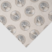 Havanezer Puppy, Havanezer, Cubaanse Bichon, Bicho Tissuepapier (Detail)