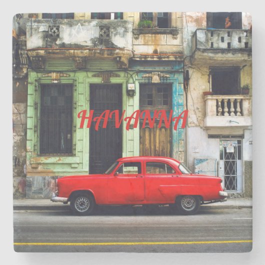 Havanna Stenen Onderzetter (Voorkant)