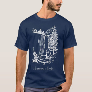 Havasu-Herfsten in shirt - Arizona-wandelende kamp