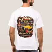 Havasu Rockabilly Reunion 2026 T-Shirt (Dos)